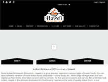 Tablet Screenshot of hawelicanada.com